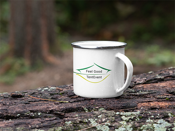 Feel Good TentEvent Logo branding