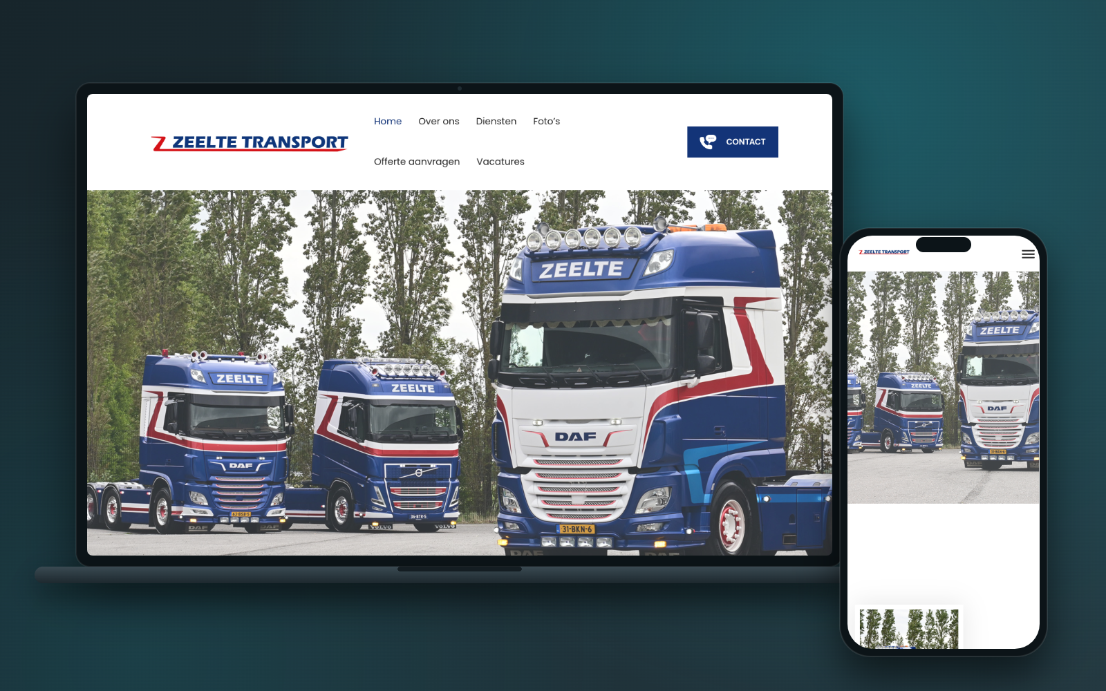 Website Zeelte Transport